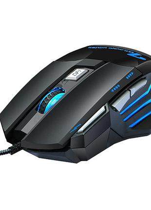 Игровая мышь g6 проводная usb 135 см большая с автокликером. уценка. не нажимается колесико