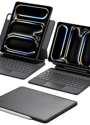 Esr rebound 360 клавиатура чехол для ipad pro 13" (2024) с магнитным креплением и тачпадом (сток европа) уценка коробка
