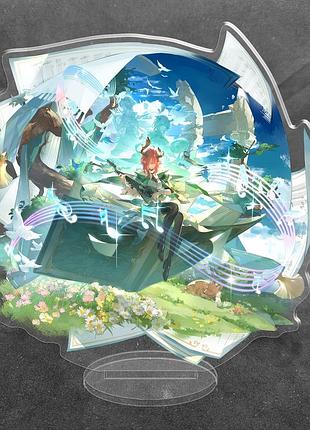 Акриловая коллекционная фигурка wuthering waves - ciaccona (1) 15 см