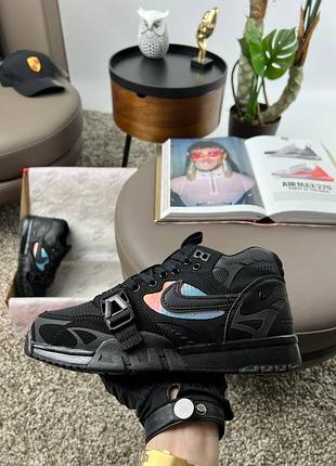 Мужские кроссовки nike air trainer 1 sp black reflective