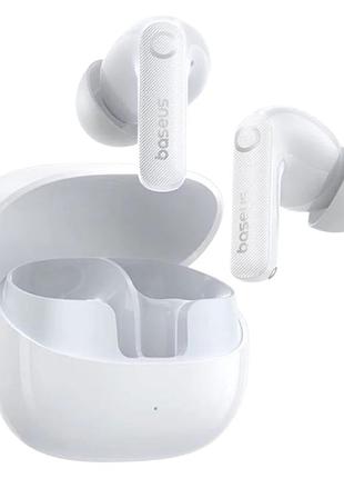 Беспроводные наушники baseus ep10 pro anc ldac белые tws in-ear с hi-res audio, enc и ip55