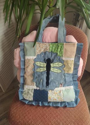 Джинсовый шоппер с pinterest