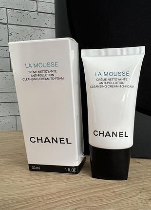 Chanel la mousse anti-pollution cleansing cream-to-foam