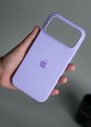Чехол силиконовый silicone case full для iphone 17 pro max защита камеры с микрофиброй внутри glycine