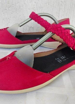 Босоножки кожанние hotter comfort concept р.37-37.5
