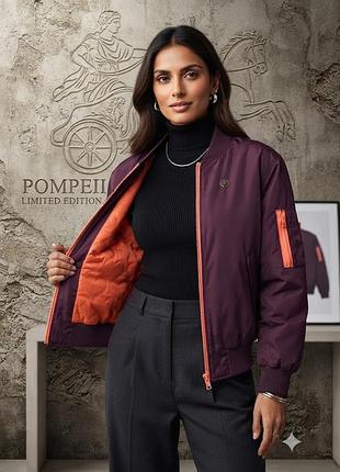 Новый стильный куртка бомбер оверсайз poonam selected италия р. идет на укр. 46-50)