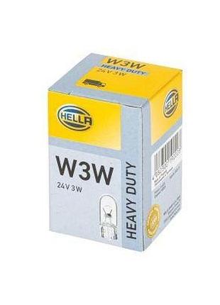 Лампа накаливания, w3w 24v 3w w 2,1 x 9,5d, 8gp003594241