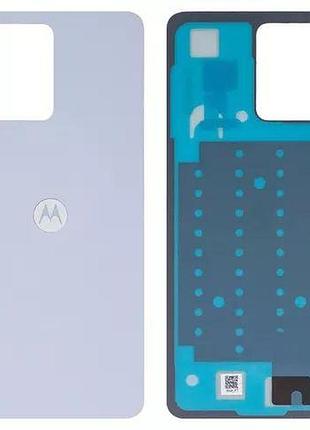 Кришка motorola moto g84, блакитний, marshmallow blue