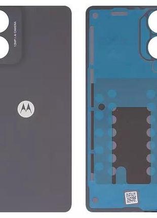 Кришка motorola moto e14, чорний, graphite gray