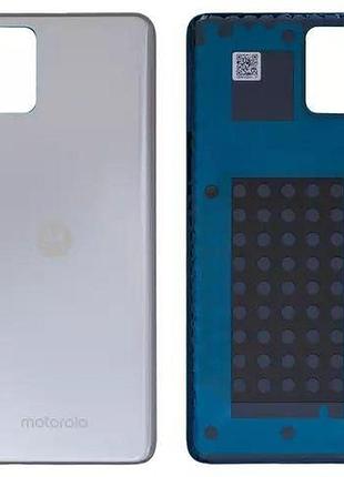 Кришка motorola moto g32, сріблястий, satin silver