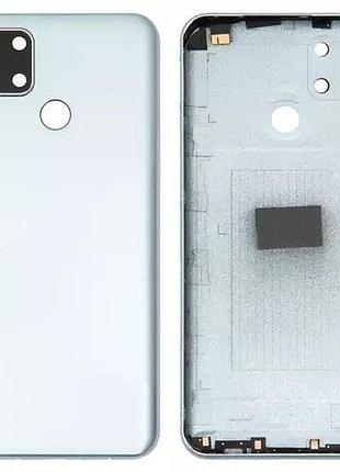 Кришка realme c12, сірий, із склом камери