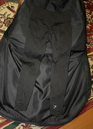 Спортивні лосини жіночі gymshark push up чорні розмір m