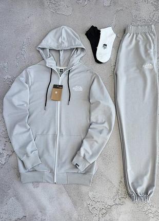 Костюм the north face: кофта-штани 2 пари шкарпеток у подарунок!