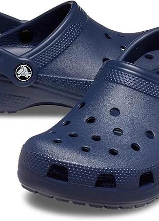 Кроксы crocs classic 10126 m10/w12 размер 43 28 см синие