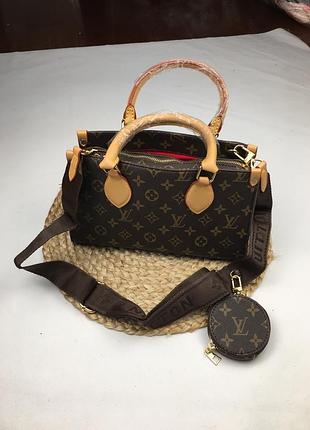 Сумка коричнева louis vuitton