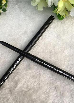 Механический карандаш для глаз мg eyeliner pencil withvitamine a&e waterproof black