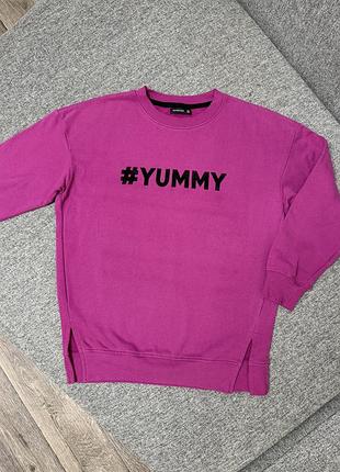 Удлинённый свитшот. б/у. reserved.