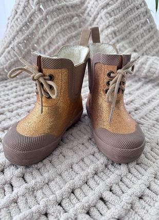 Гумові дитячі чоботи  konges slojd 23 winter rubber termo boots