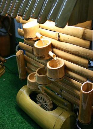 Декоративний бамбуковий фонтан морани (кімнатний / настільний)
