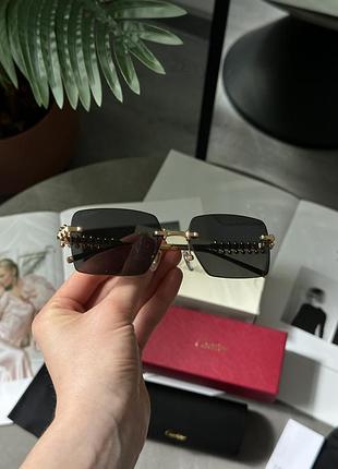 😎 cartier clash black/gold ct0545s 001 l 58/17/140