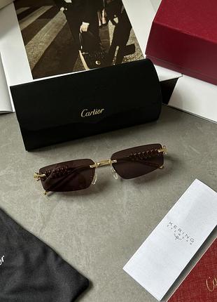 😎 cartier clash pink/gold ct0544s 001 l cat.2 58/17/140