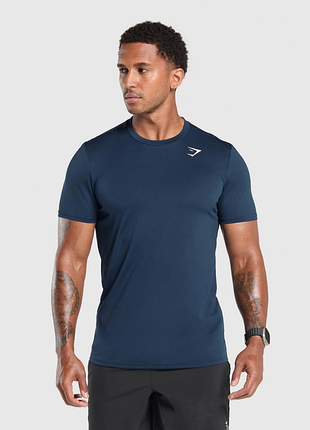 Футболка gymshark, size m, состояние идеальное, плечи 45 подмышки 50 длина 75