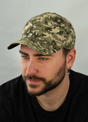 Чоловіча бейсболка символика у кольорі піксель 56-60 для моря та міста