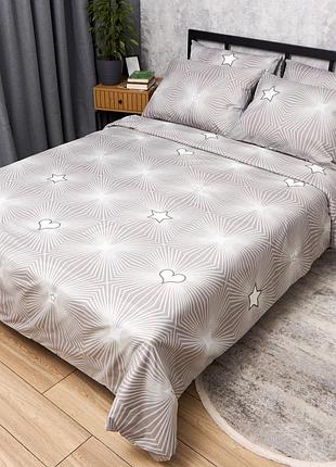 Комплект постельного белья moon&star бязь gold люкс sunny bloom king size 220x240 наволочки 2х40х60