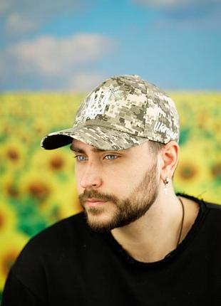 Чоловіча бейсболка україна понад усе піксель 56-60 для пляжу та літа