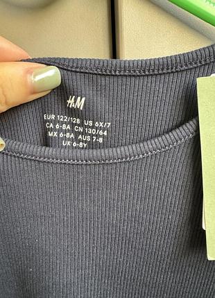 Сукня h&m в рубчик 2