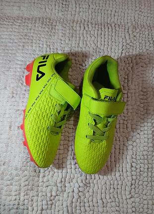 Бутсы на мальчика,fila