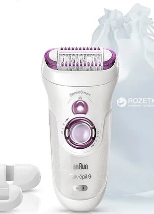 Епілятор для волосся braun silk epil 9 ses 9/700 sensosmart