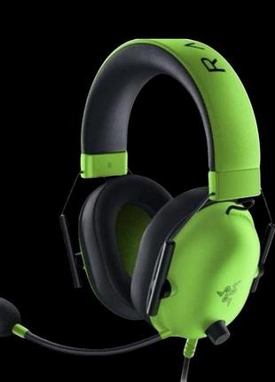 Наушники razer blackshark v2 x green зелені new