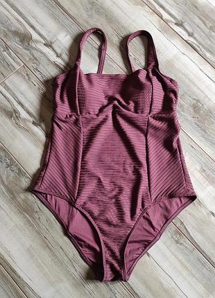 Слитный купальник в рубчик rip curl, размер xl