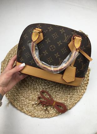 Коричнева сумка louis vuitton