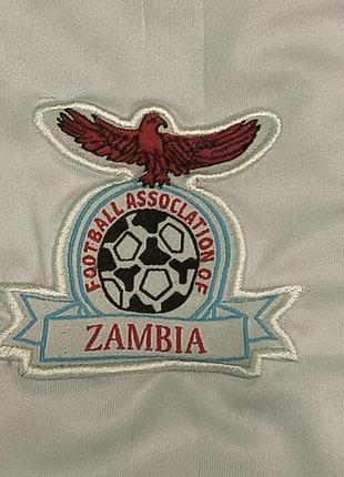Vintage adidas - football assoclation of zambia - футболка фанатская сб. замбии - s