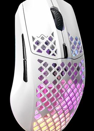 Мишка steelseries aerox 3 wireless біла