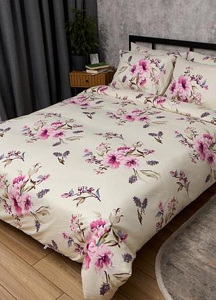 Комплект постельного белья moon&star полисатин premium soft magnolia семейный 160х220х2 наволочки 2х40х60 (ms-820016550)