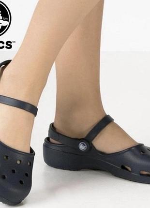Сандалі з подвійним ремінцем crocs karin clog