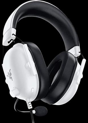 Наушники razer blackshark v2 x white білі new 3.5mm