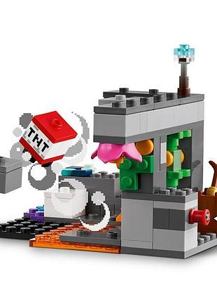 Конструктор lego minecraft встреча с боронителем 238 деталей (21274)