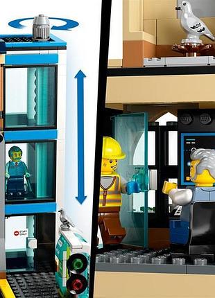 Конструктор lego city центральний залізничний вокзал 752 деталі (60469)