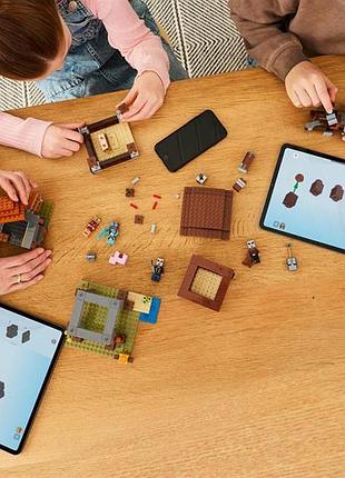 Конструктор lego minecraft аванпост разбойников и опустошитель 665 деталей (21278) 4