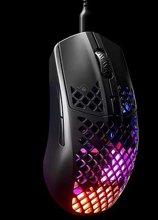 Мишка steelseries aerox 3 чорна