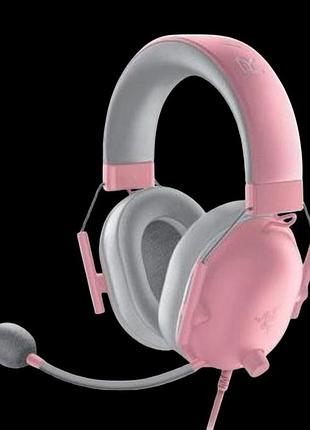 Наушники razer blackshark v2 x pink расовые new 3.5 mm game