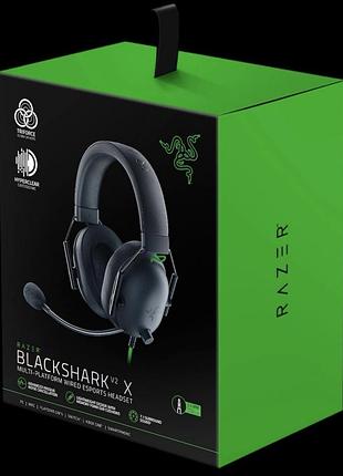 Наушники razer blackshark v2 x black черные new 3.5mm