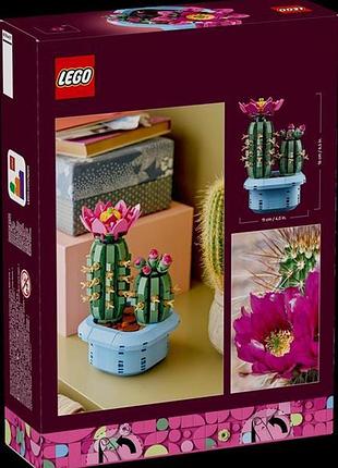 Конструктор lego botanicals цветение кактуса 482 деталей (11509)