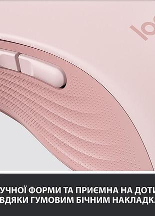 Мышка logitech m650 pink 2
