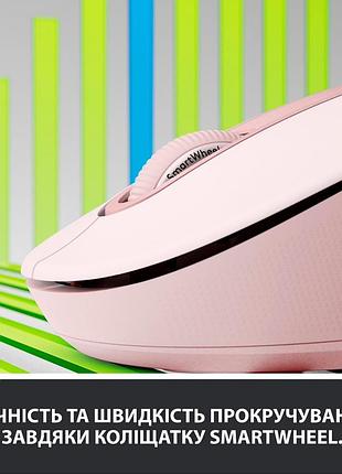 Мышка logitech m650 pink 4
