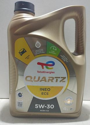 Total масло моторное quartz ineo ecs 5w30 4л